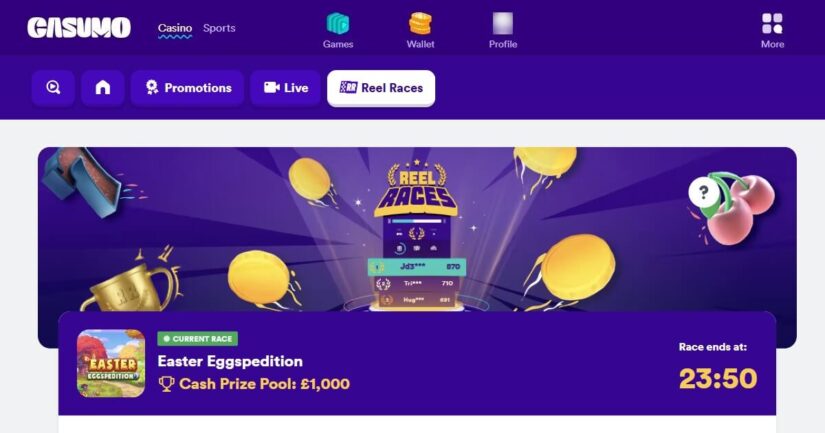 Casumo Reel Races
