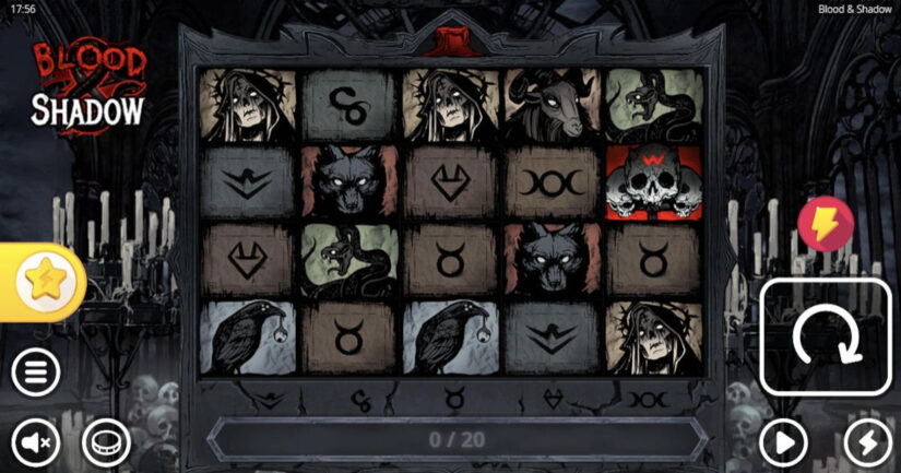 Blood and Shadow slot