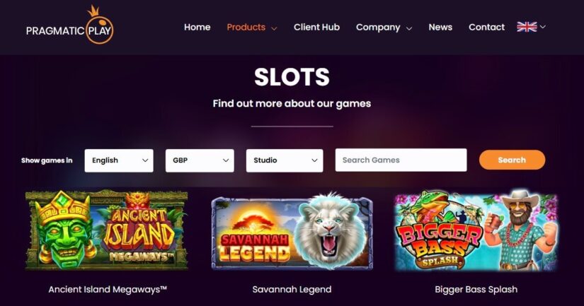 Pragmatic Play games