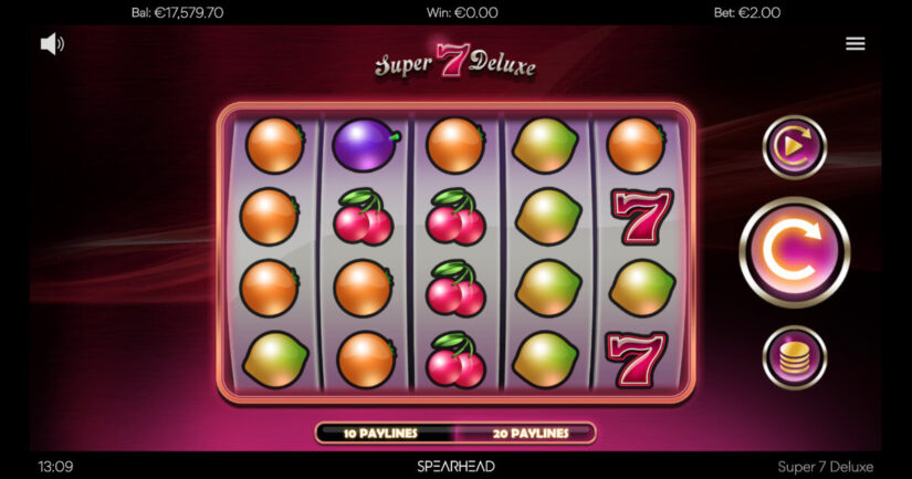 Super 7 Deluxe slot