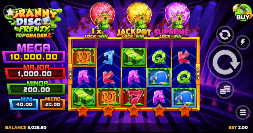 Granny Disco Frenzy slot