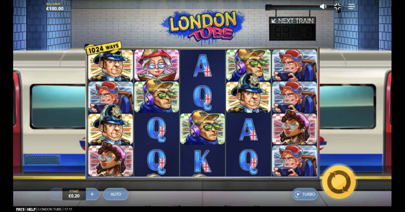 London Tube slot