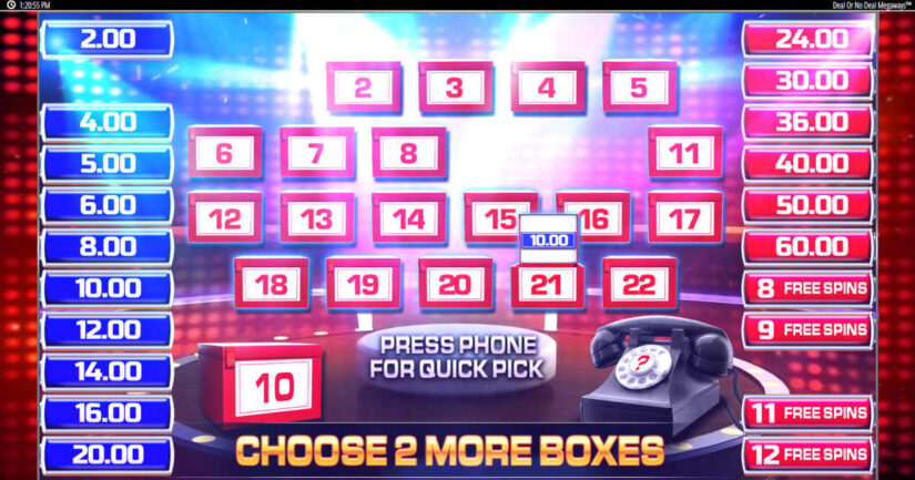 Deal or No Deal slot by Blueprint Gaming