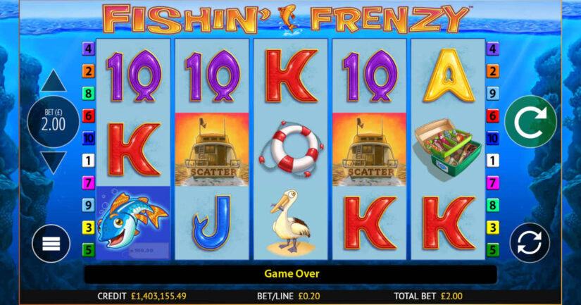 Fishin' Frenzy slot by Blueprint Gaming