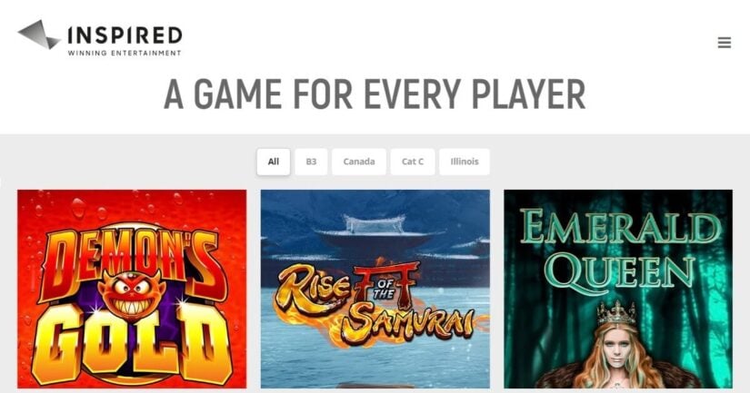 Inspired Gaming games