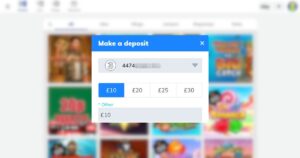 Making a casino deposit via UK phone number