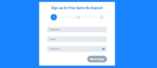 Sign up for free spins no deposit