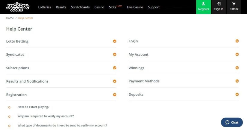 UK Jackpot.com FAQ's