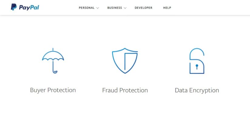 Security features enjoyed by PayPal users