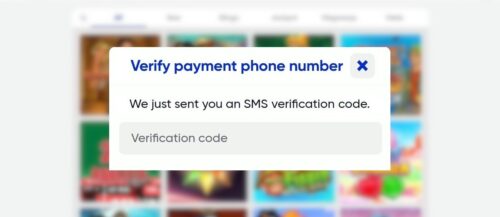 Verification for UK mobile phone number