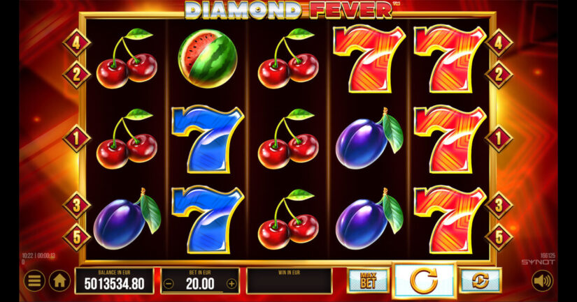 Diamond Fever slot by SYNOT Games