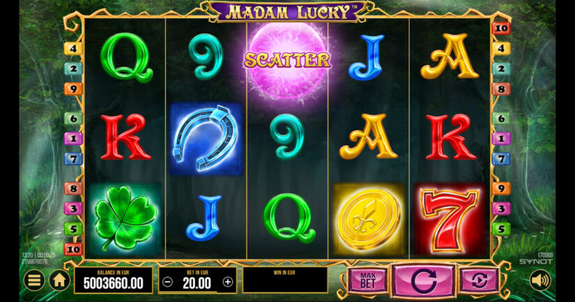 Madam Lucky slot by SYNOT Games
