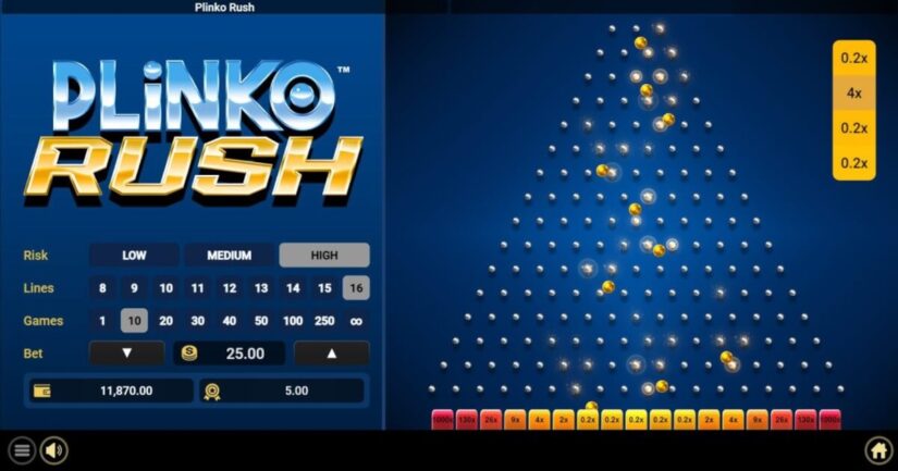 Types of Plinko games