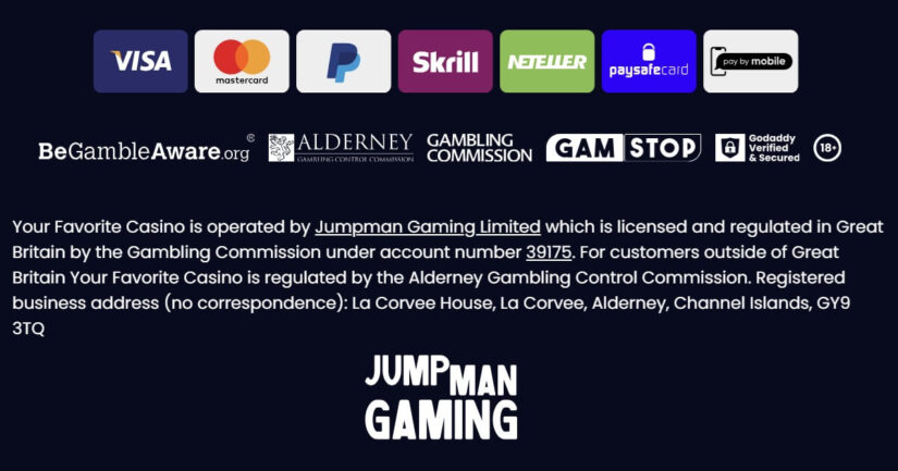 Jumpman Gaming payments