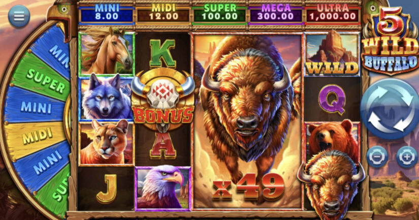 5 Wild Buffalo slot