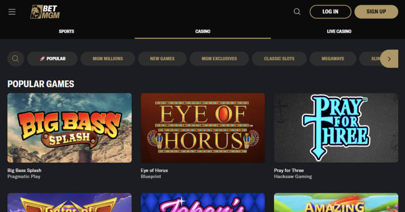 BetMGM slots