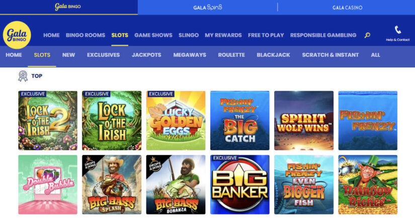 Gala Bingo games