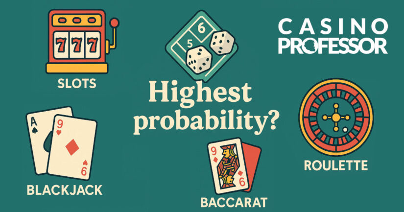 Casino games with highest probability