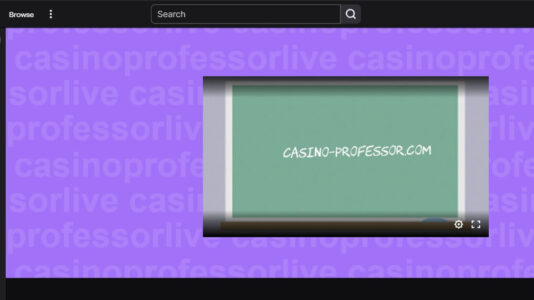 Casino Streaming with Twitch