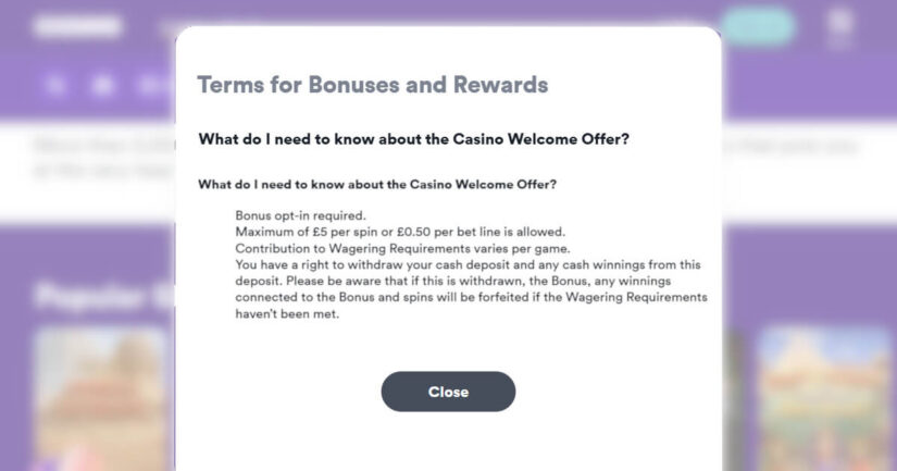 Other important terms for wagering