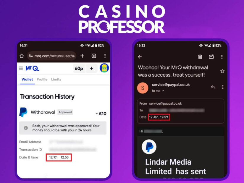 Recommended under 1 hour withdrawal casino - MrQ