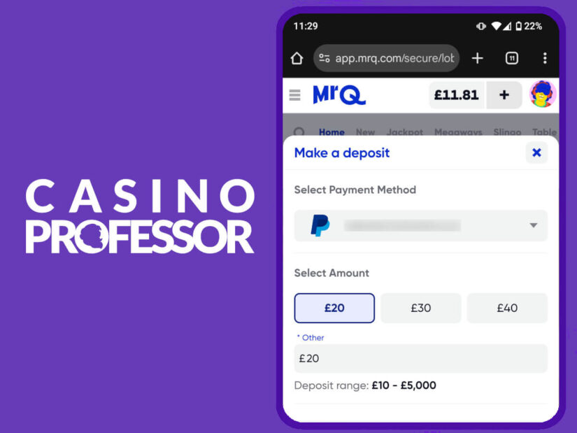 Top PayPal casino - MrQ