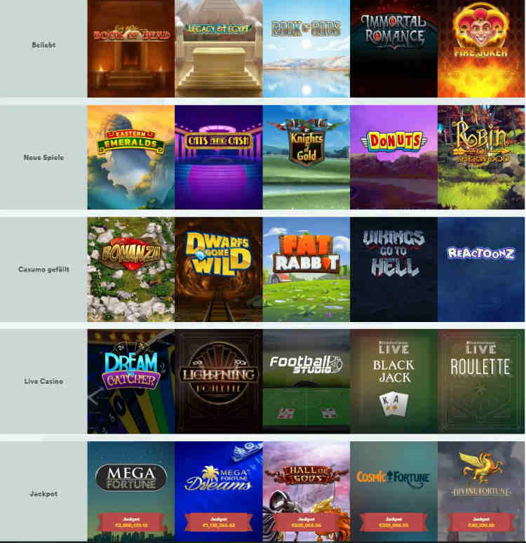 Casumo Spiele Casumo Spiele