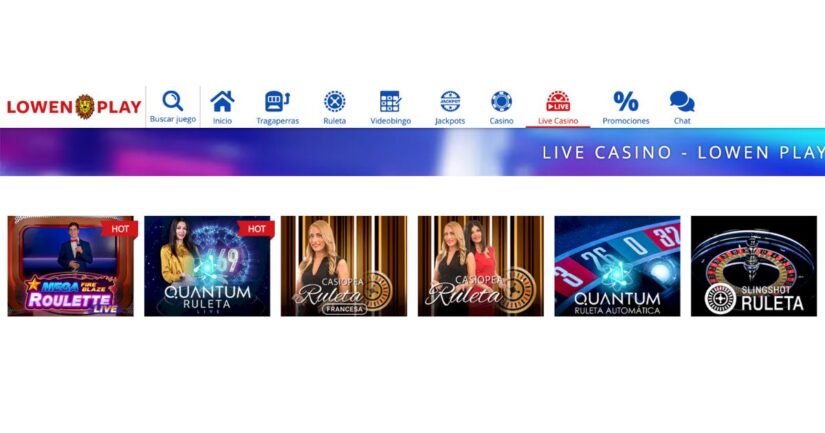 casino en vivo lowen play
