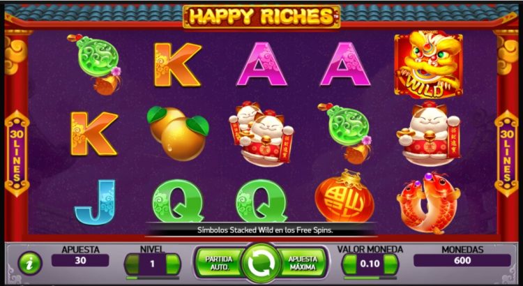 happy riches slot- casino777