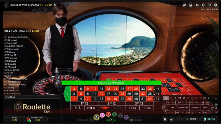 ruleta en vivo casino777