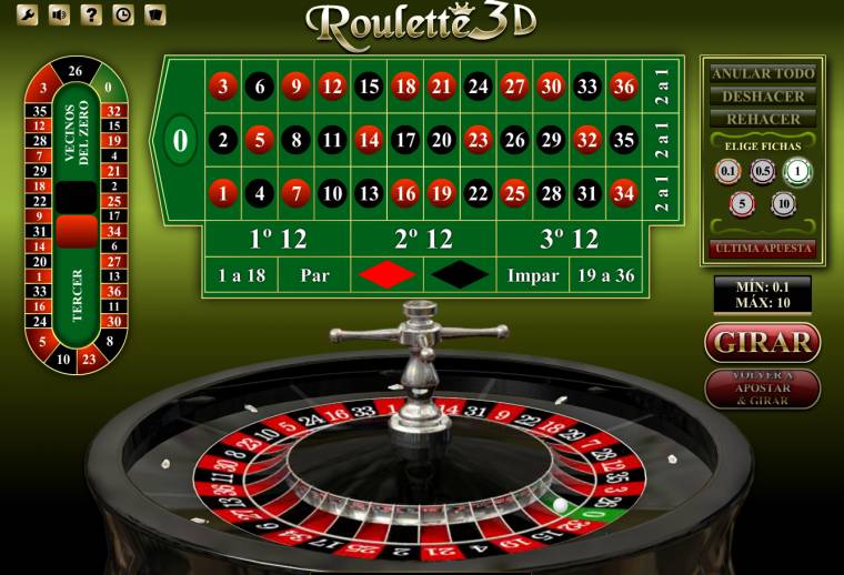 casino 777 cuenta con ruleta en 3D