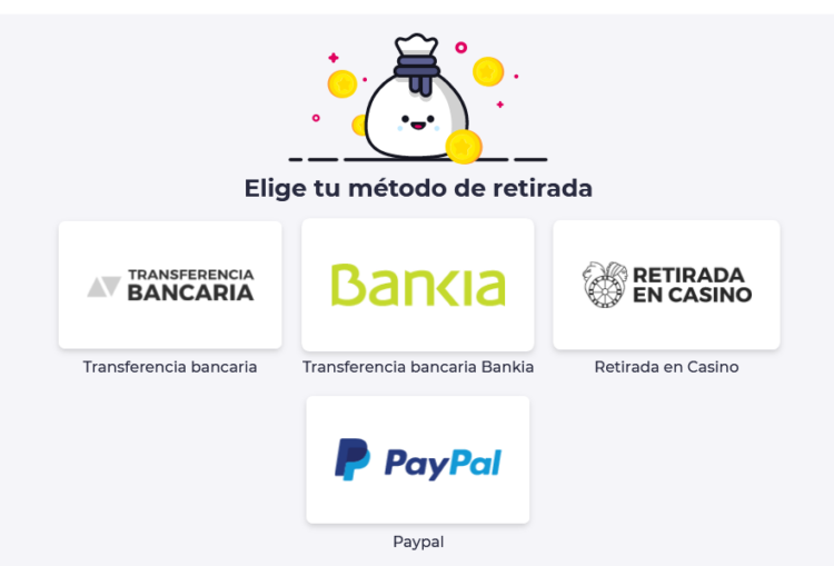 solo es posible depositar con Bizum en casinos