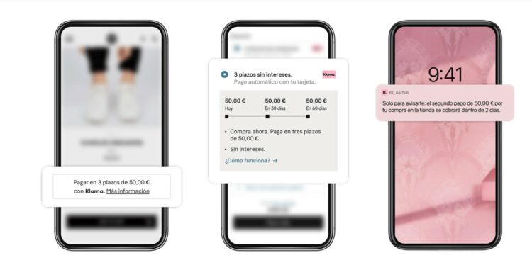 Klarna desde el movil