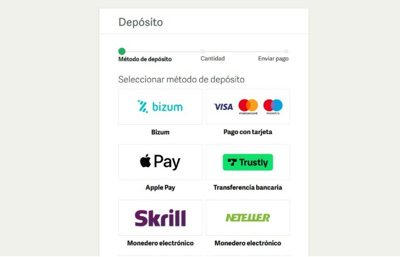 apple pay es uno de los métodos de pago que ofrece Paf casino