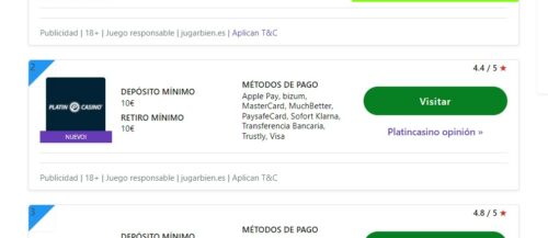 elegir un casino Apple pay de la lista