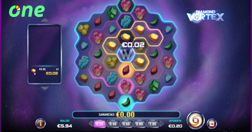 tragaperras diamond vortex en one casino