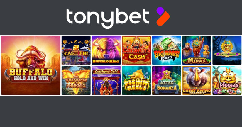 juegos recomendados en Tonybet casino España