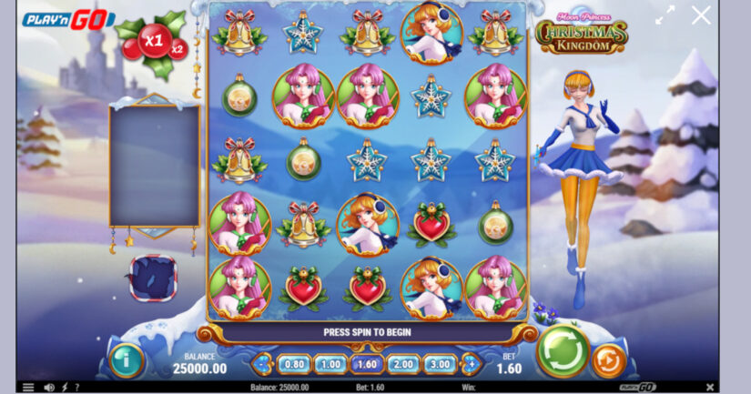 Slot Moon Princess Christmas Kingdom de Playn'Go