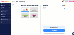 Retirar dinero en Gratogana