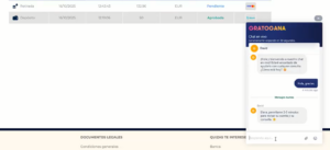 Chat en vivo de Gratogana