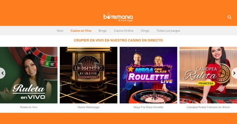 botemania casino en vivo
