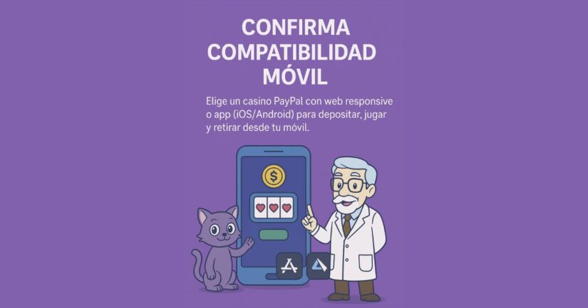 confirma funcionamiento movil del casino