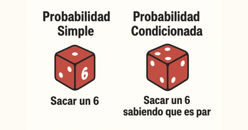 probabilidad simple vs probabilidad condicionada
