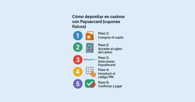 cómo depositar en casinos con Paysafecard
