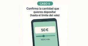 ingresa la cantidad a depositar