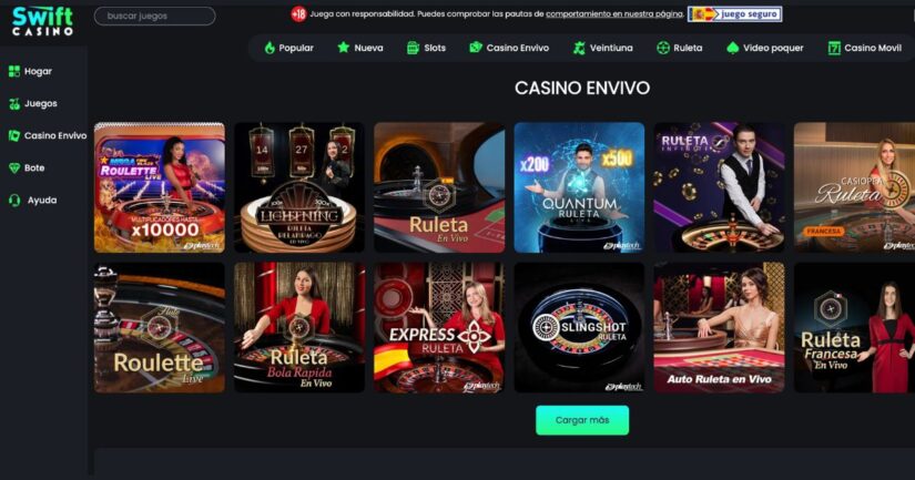 casino en vivo Swift casino