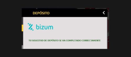 confirmacion de depósito exitoso