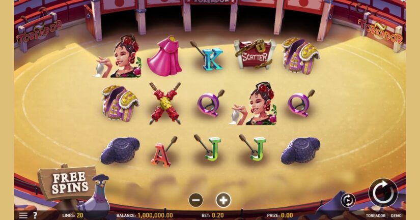 tragaperras española toreador de R Franco