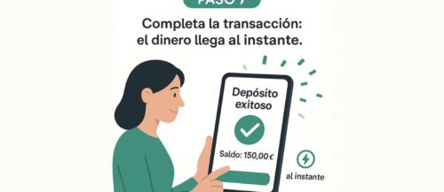transacción exitosa con cashlib