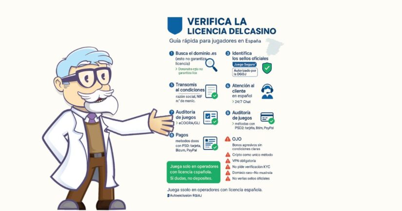 como verificar la legalidad de un casino online internacional